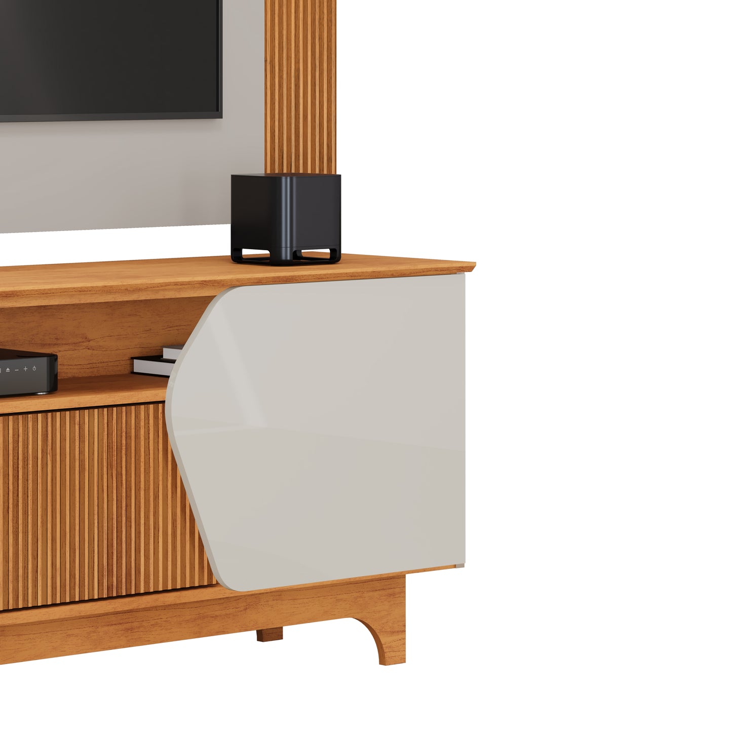 Rack TV Helo 75" 4P Di Poretti