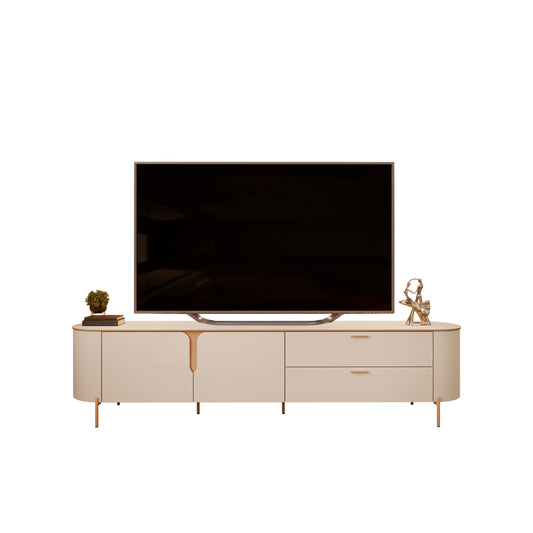 Rack Tv Celine 70" 2C 2P Off Di Poretti