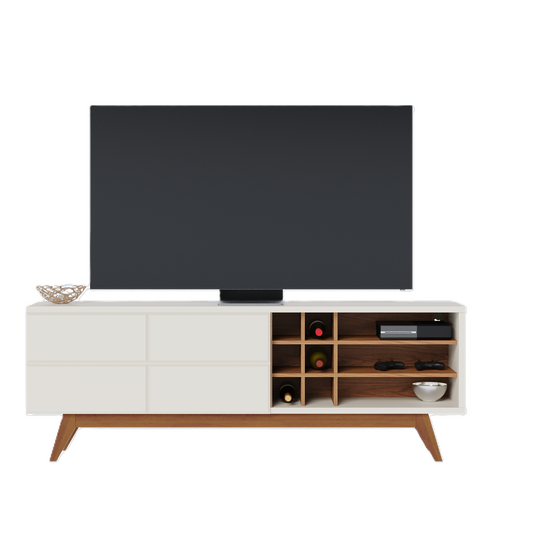 Rack TV Noronha 75" 2P Off Di Poretti