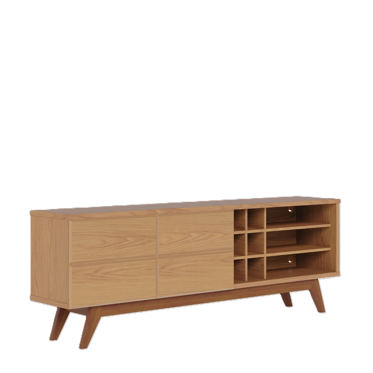 Rack TV Noronha 75" 2P Café Di Poretti