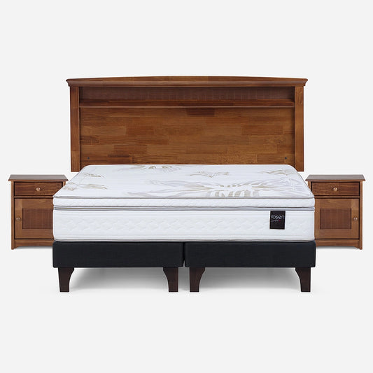 Cama Europea Art 4 King + Muebles Issey Rosen