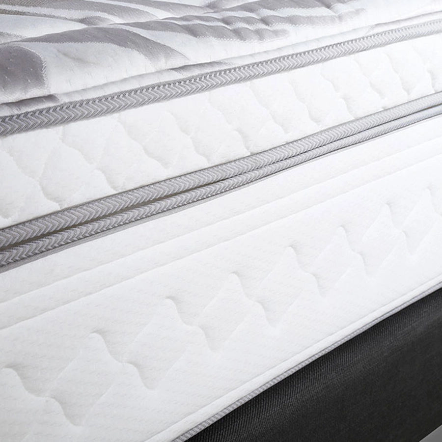 Cama Europea Art 4 2 Plazas + Respaldo Issey