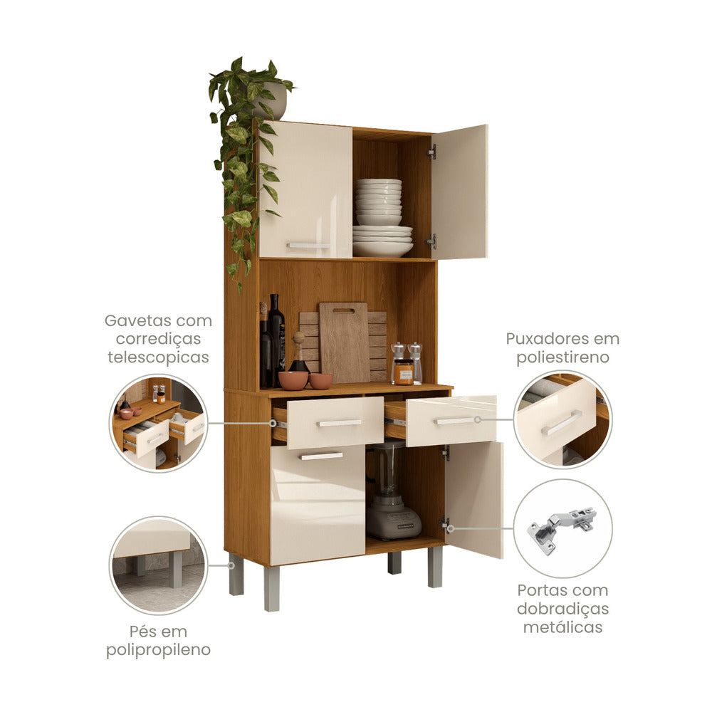 Kit Cocina Serena Cinamomo/Off White Altavisión