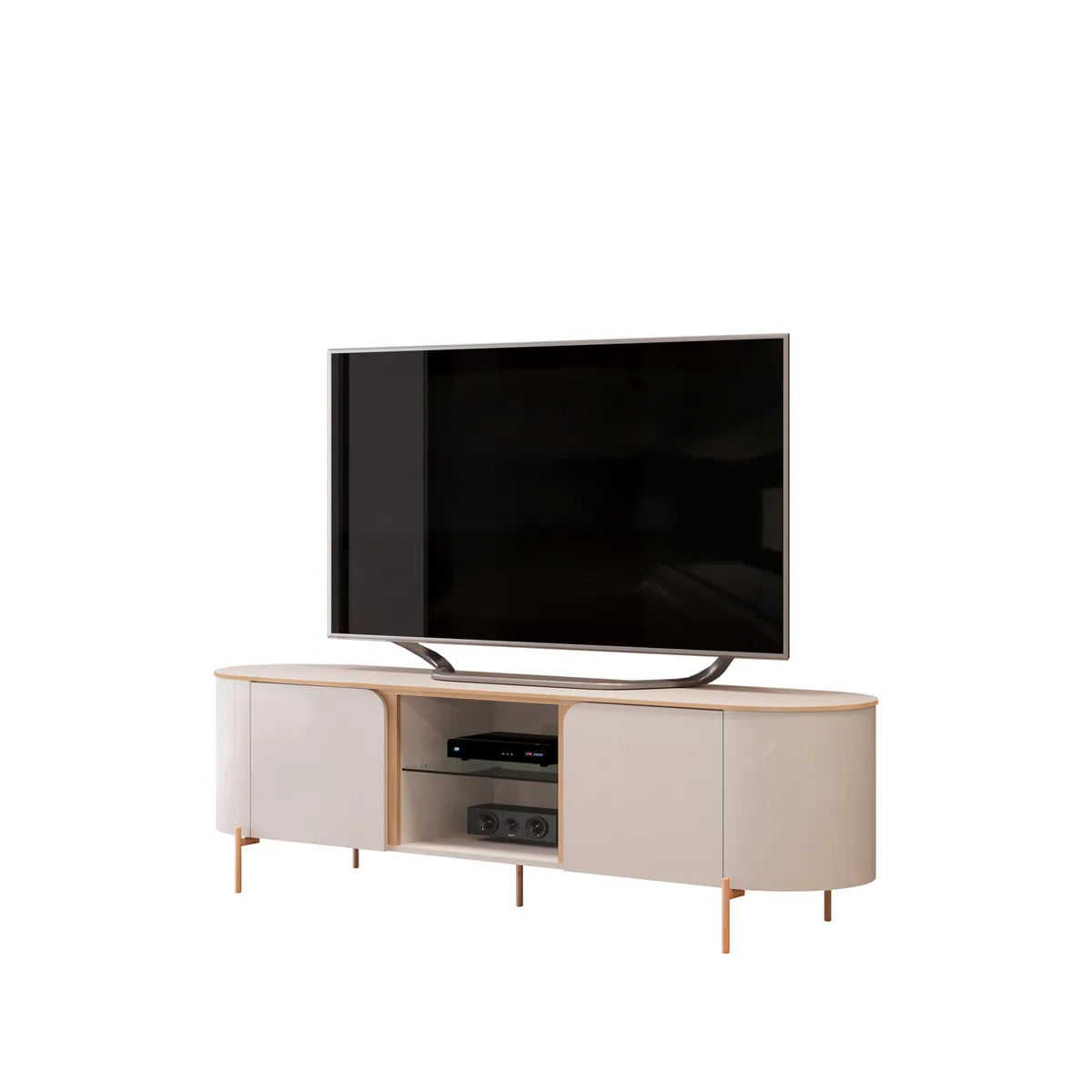 Rack TV 65" Adele Off White Altavisión