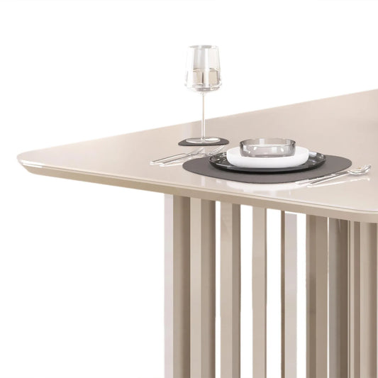 Comedor 6 sillas Luma Blanco Off White Altavisión