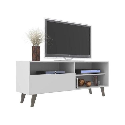 Rack TV 55" Detroit Blanco Altavisión