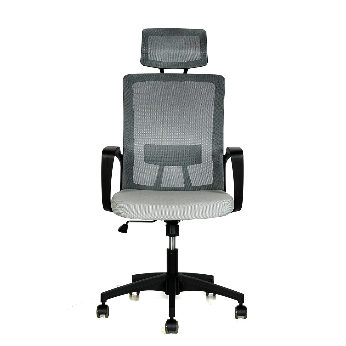 Silla de escritorio Happy Cabecera Gris One Sit