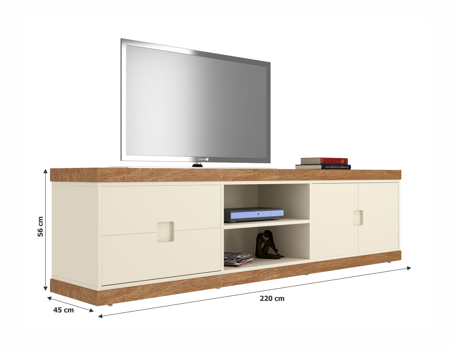 Rack TV 60'' Cantón Di Poretti